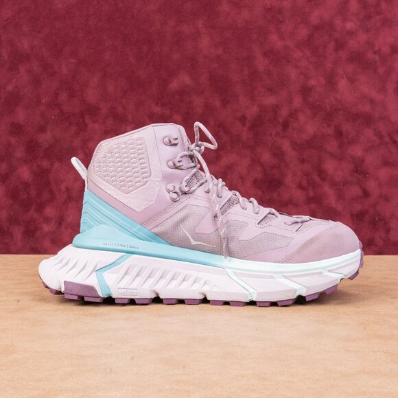 Hoka Women Tennine Hike GTX Vibram Elderberry Lace-up Hiking Boots sz 11 - Picture 7 of 7